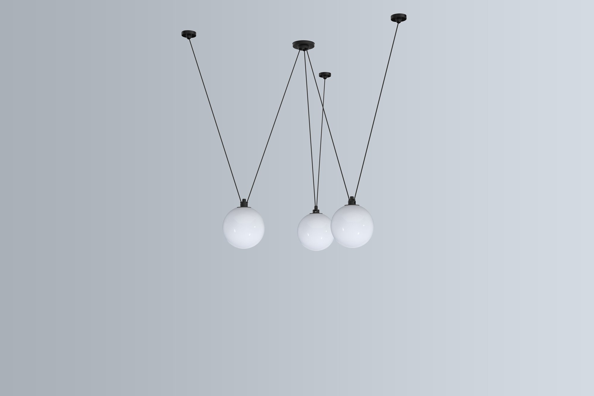 Подвесной светильник Acrobate de Gras N°325 - Glass Ball 175 DCW éditions