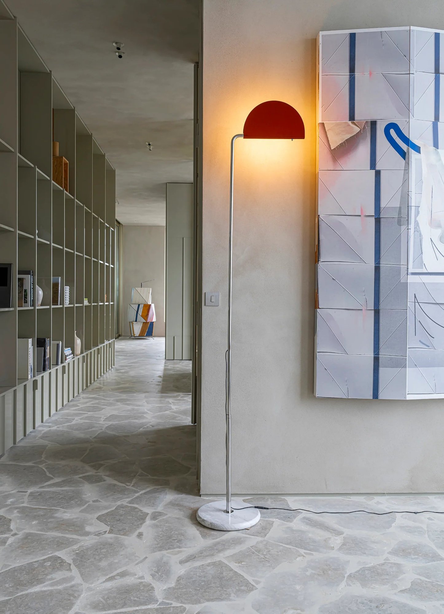 Напольный светильник Mezzaluna Floor DCW éditions