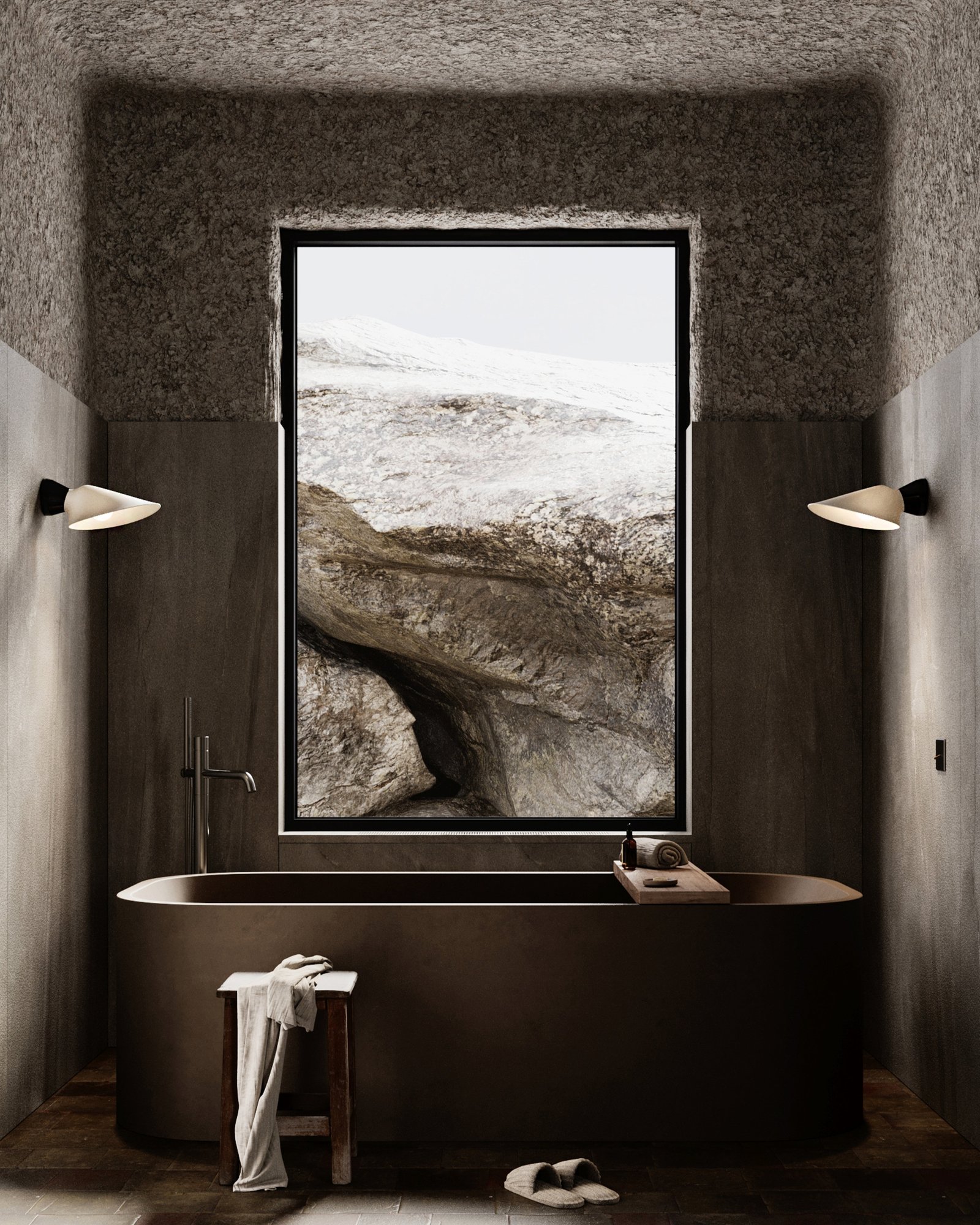 Настенный светильник Plume Bathroom DCW éditions